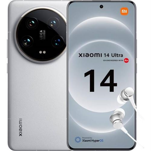 Xiaomi 14 Ultra 5G (512GB/White) uden abonnement